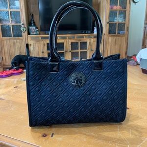 Black Quilted Tory Burch